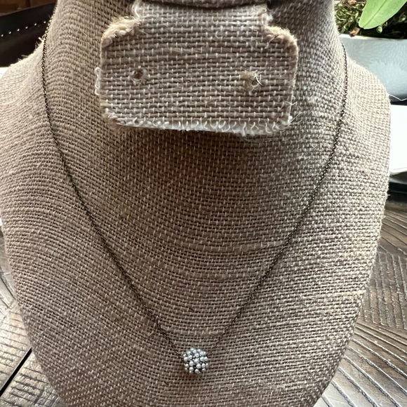 Chloe & Isabel Pave Ball Sliding Pendant Necklace - Picture 1 of 6
